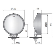 Load image into Gallery viewer, Volkswagen Type 4 Foglight Front Chrome Clear Glass Volkswagen