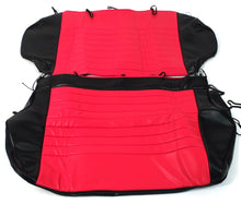 Load image into Gallery viewer, Fiat 500 Anatomical Red Seat Covers Upholstery Fiat