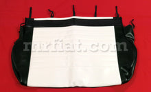 Load image into Gallery viewer, Fiat 600 Anatomical White Seat Covers Interior Fiat