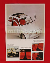 Load image into Gallery viewer, Fiat 500 F Brochure Accessories Fiat