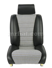Load image into Gallery viewer, Porsche 911 Sport S Leatherette Blue Houndstooth Interior Porsche