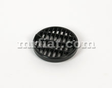 Load image into Gallery viewer, Fiat 124 Spider Black Dashboard Vent Cover 1966-85 Interior Fiat
