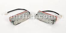 Load image into Gallery viewer, Fiat 124 Spider Complete Orange Front Indicator Light Set 1966-85 Lights Fiat