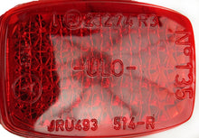 Cargar imagen en el visor de la galería, Mercedes 220 S SE Ponton 1956-59 Red Rear Reflector Lens Lights Mercedes