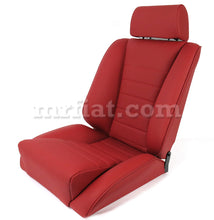 Cargar imagen en el visor de la galería, Porsche 911 Sport S Seat Red Leather Basketweave Interior Porsche