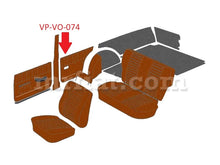 Cargar imagen en el visor de la galería, Volvo Amazon Brown Rear Door Panel Set 1966-68 Doors Volvo