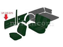 Cargar imagen en el visor de la galería, Volvo Amazon Green Door Panel Set 1966-67 Doors Volvo