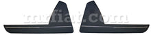 Load image into Gallery viewer, Volvo P1800 Black Lower Door Panel Set 1964-71 Doors Volvo