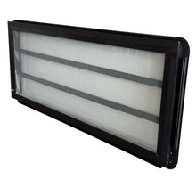 Load image into Gallery viewer, Volkswagen Bus Westfalia louvre window slidingdoor complete blackknob left Other Other