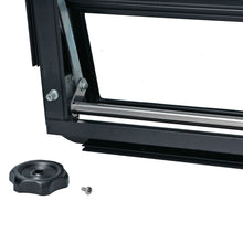 Load image into Gallery viewer, Volkswagen Bus Westfalia louvre window slidingdoor complete blackknob left Other Other