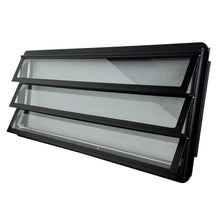 Load image into Gallery viewer, Volkswagen Bus Westfalia louvre window slidingdoor complete blackknob left Other Other