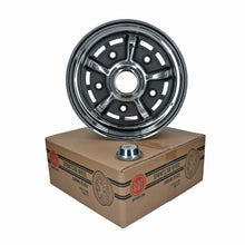 Load image into Gallery viewer, Volkswagen Karmann Ghia Wheel BBT Sprintstar Chrome/Black 5 Lug (5x205)