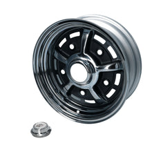 Load image into Gallery viewer, Volkswagen Karmann Ghia Wheel BBT Sprintstar Chrome/Black 5 Lug (5x205)