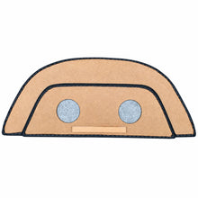 Cargar imagen en el visor de la galería, Volkswagen Beetle Cover Plate Behind Backseat Vinyl Black VW Parts Volkswagen