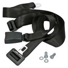 Load image into Gallery viewer, Volkswagen Bus Lap Belt Black Universal Extra Long With E-Mark (1) Upholstery Volkswagen