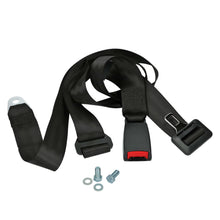 Load image into Gallery viewer, Volkswagen Bus Lap Belt Black Universal Extra Long With E-Mark (1) Upholstery Volkswagen