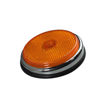 Load image into Gallery viewer, Volkswagen Bus Side Reflector Lens And Seal Front - Orange/Chrome Volkswagen