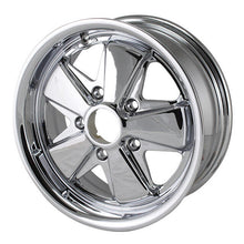 Load image into Gallery viewer, Volkswagen Thing Wheel 911 Style Deep 6 Chrome 5 Lug (5x130) 6.0x15in ET+35 Wheels Volkswagen