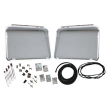 Load image into Gallery viewer, Volkswagen Bus Safari Windows Front Polished Aluminium Windows Volkswagen