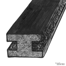 Cargar imagen en el visor de la galería, Volkswagen Type 4 Rubber Around Engine Compartment Foam Rubber German Quality Glass and Seals Volkswagen