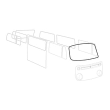 Cargar imagen en el visor de la galería, Volkswagen Bus Front Window Seal 'Deluxe' (Alu Trim) Volkswagen