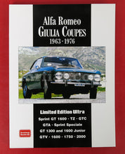Load image into Gallery viewer, Alfa Romeo Giulia Coupes Limited Edition Ultra 1963-1976