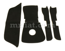 Cargar imagen en el visor de la galería, Alfa Romeo 2000 Touring Spider Complete Black Carpet Ser 1958-61 Interior Alfa Romeo