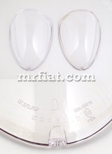 Load image into Gallery viewer, Alfa Romeo Spider Carello Front Headlight Covers Set 1966-93 Lights Alfa Romeo