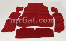 Cargar imagen en el visor de la galería, Alfa Romeo Spider Complete Trunk Boot Carpet Set 1983-91 Interior Alfa Romeo