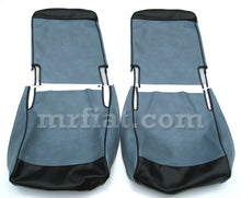 Cargar imagen en el visor de la galería, Bianchina Transformabile Blue Seat Covers Interior Fiat