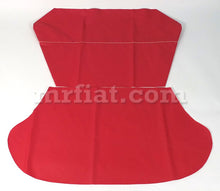 Cargar imagen en el visor de la galería, Bianchina Red Seat Covers Set Interior Fiat