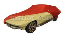 Load image into Gallery viewer, Corvette C2 Red Indoor Fabric Car Cover 1962-67 Accessories Other