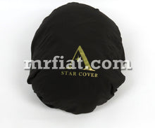 Load image into Gallery viewer, Fiat 124 Spider Black Indoor Fabric Car Cover 1966-85 Accessories Fiat