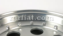 Cargar imagen en el visor de la galería, Fiat 124 Spider Dial Plate Wheel 7 x 15 Damaged Rims Fiat
