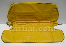 Load image into Gallery viewer, Fiat 600 Abarth Anatomical Yellow Seat Covers Interior Fiat
