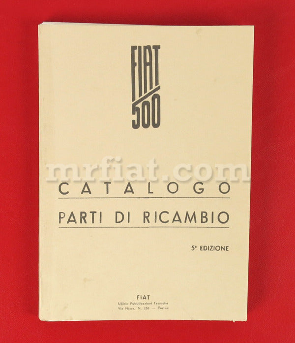 Fiat Topolino A Parts Catalog MrFiat