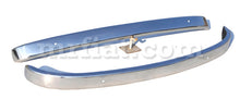 Load image into Gallery viewer, Fiat 500 Stainless Steeel Bumper Kit 1957-75 Bumpers Fiat