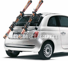 Cargar imagen en el visor de la galería, Fiat 500 2012-2018 Ski Rack Hook Set Accessories Fiat