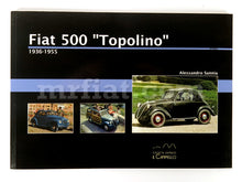 Load image into Gallery viewer, Fiat 500 Topolino 1936-1955 Book Accessories Fiat
