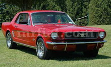 Load image into Gallery viewer, Ford Mustang I Black Indoor Fabric Car Cover W/ Pony Emblem 64-67 Accessories Ford