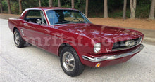Load image into Gallery viewer, Ford Mustang I Cabriolet Red Indoor Fabric Car Cover W/ Pony Emblem 1964-67 Accessories Other