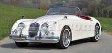 Load image into Gallery viewer, Jaguar XK150 Red Indoor Fabric Car Cover 1957-61 Accessories Jaguar