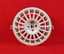 Cargar imagen en el visor de la galería, Lancia Delta Montecarlo HF Integrale White Replica Wheel 8 x 17 4X98 Style 2 Rims Lancia