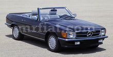 Cargar imagen en el visor de la galería, Mercedes R107 SL Black Outdoor Fabric Car Cover W/ Mirror Pockets 1971-89 Accessories Mercedes