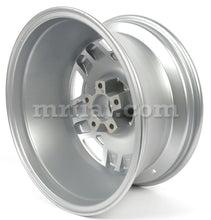 Cargar imagen en el visor de la galería, Mercedes 107 108 109 116 123 126 Aero Silver Diamond Cut Wheel 8x17 Rims Mercedes