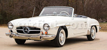 Load image into Gallery viewer, Mercedes 190 SL Grey Indoor Fabric Car Cover 1955-63 Accessories Mercedes
