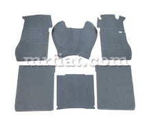 Cargar imagen en el visor de la galería, Mercedes W110 W111 220 Fintail Grey Rubber Floor Mat Set 6 Pcs Interior Mercedes