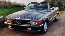 Cargar imagen en el visor de la galería, Mercedes R107 SL Black Indoor Fabric Car Cover 1971-89 Accessories Mercedes