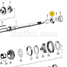 Cargar imagen en el visor de la galería, Porsche 356 A Carrera Main Shaft Bearing Transmission Porsche