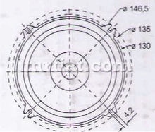 Cargar imagen en el visor de la galería, Porsche 911 912 Door Speakers Set 1974-89 Interior Porsche
